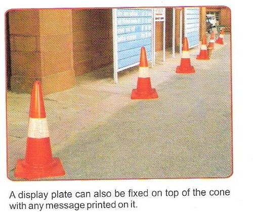 Durable Traffic Cones - High-Quality Raw Material, Bright Fluorescent Orange Color, Expertly Manufactured for Longevity and Visibility