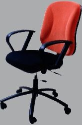 Push Back Staff Chair