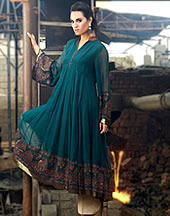 Anarkali Suits - High-Quality Fabric Blend, Variety of Sizes and Colors, Ideal for Festivals and Special Occasions