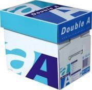 Double A4 Copy Paper - 100% Virgin Wood Pulp, 210mm x 297mm Size | High Speed 100ppm, Jam-Free Performance, Smooth Touch, No Dust