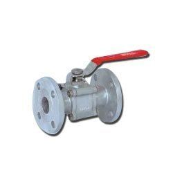 Flanged Ends Ball Valve - Stainless Steel with PTFE Seals | Durable Three-Piece Design for Optimal Performance