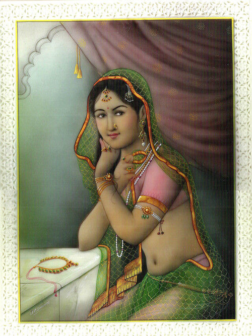 Indian Lady Paintings