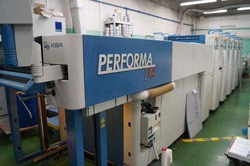 Offset Printing Machine Kba Performa 74-4 + L