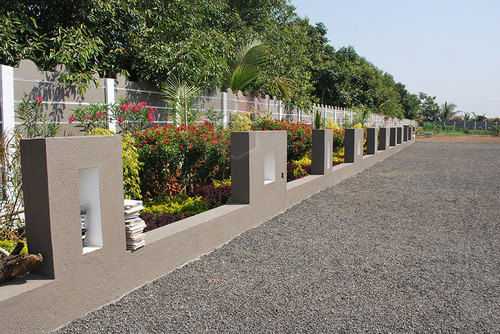 RCC Folding Compound Wall - Durable Concrete, 12 Ft Height , Secure Privacy and Aesthetic Appeal