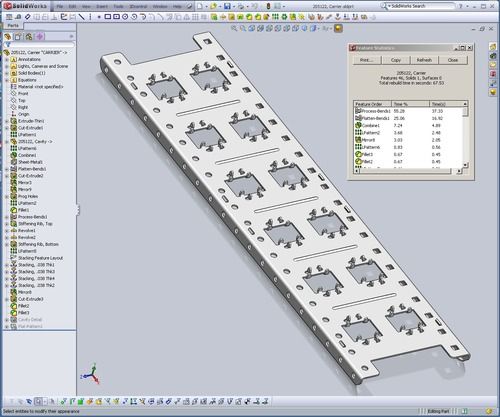 Solid Works Sheet Metal Benchmark