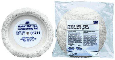 3M 5711 Hookit Wool Compounding Pad