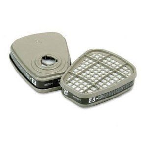 3M 6001 Organic Vapor Cartridge, 1-Pair