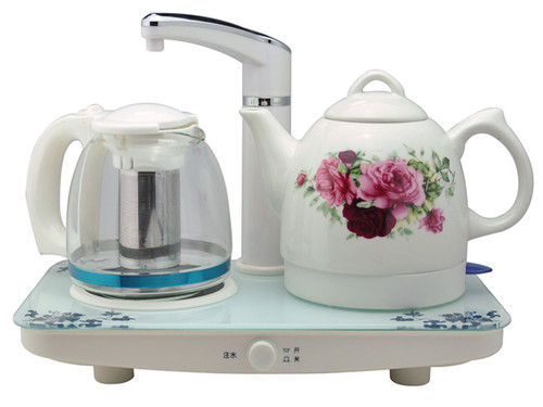 Electric Water Kettle And Tea Pot (Porcelain Body)