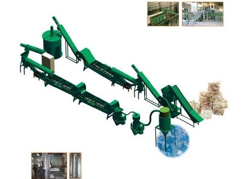 Pet Bottles Crushing, Washing And Recycling Line