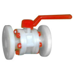 Pvdf Flange End Ball Valve