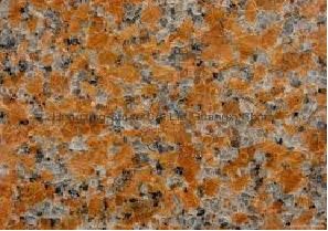 Red Designer Granite Slab