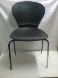 Plastic Chair With Poeder Coating Frame