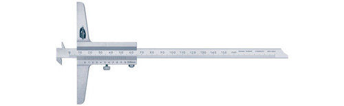 Depth Calipers With Vernier And Fixed Stop Plate