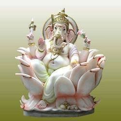 Ganesha Marble Statue