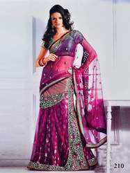 Ladies Net Lehenga Sarees