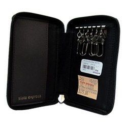 Leather Wallet Key Folder