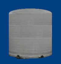 Cylindrical Vertical Tank With Flat Bottom