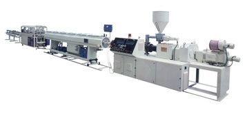 Twin Plastic Pipe Extrusion Line