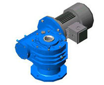 Flange Mounted Worm Geared Motor