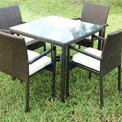 Garden Dining Table - Premium Quality Wood, Elegant Design and Affordable Luxury