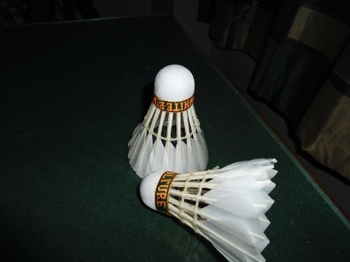 Lightweight White Badminton Shuttlecock