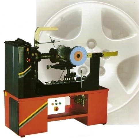 Rim Straightening And Polishing Machine