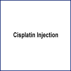 Cisplatin Injection