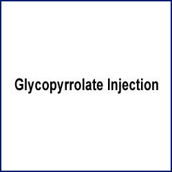 Glycopyrrolate Injection