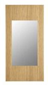 Wooden Framed Bathroom Glass Mirror