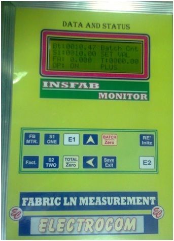 Inspection Machine Fabric Length Meter