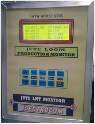 Jute Loom Production Data Monitor