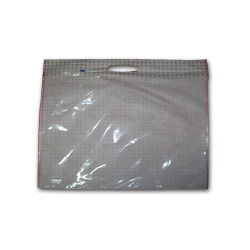 Off White Non Woven Zipper Bags