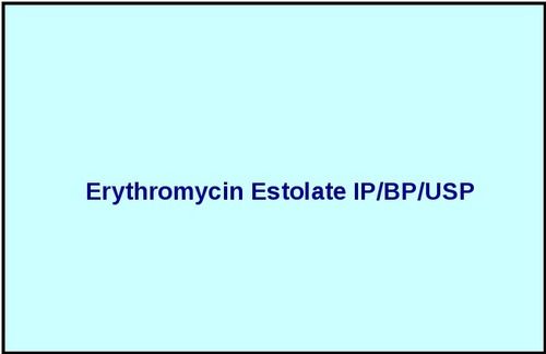 Erythromycin Estolate IP/BP/USP