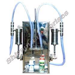 Automatic Twin Heads Liquid Filling Machines