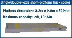 Single And Double Axle Truck Scale