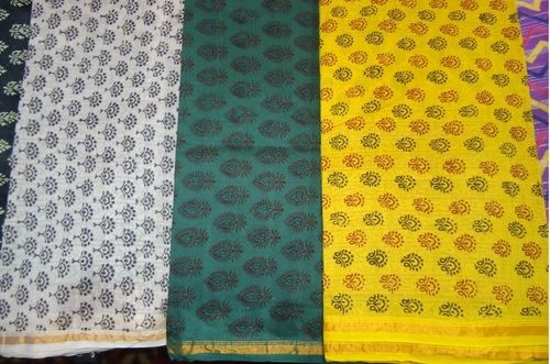 Hand-woven Block Printed Salwar Suits