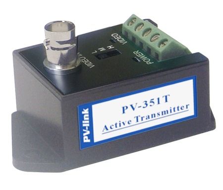 UTP Balun Single Channel Active Video Transmitter 351