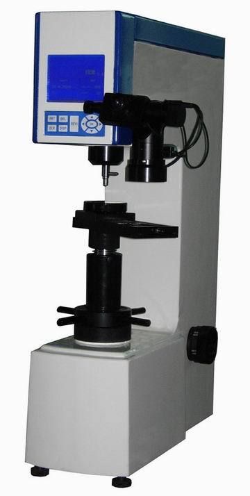 Digital Rockwell Hardness Tester - Motorized System with LED Bar Graph, Large 7 Segment Display | Automatic and Manual Operation Modes, Brinell Microscope Included