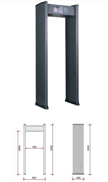 Work-Through Metal Detectors Doors