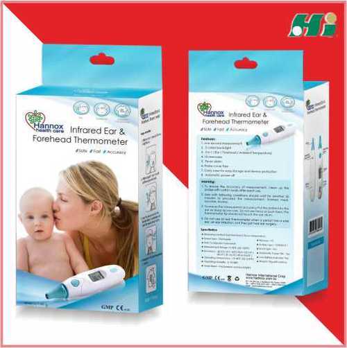 Infrared Forehead and Ear Thermometer By Hannox International Corp.