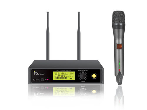 UHF Single Channel True Diversity Wireless Microphone System TM-900S