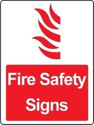 Arcylic Fire Safety Signs