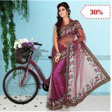 Elegant Georgette Printed Saree