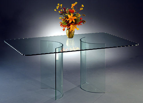 ग्लास सेंटर टेबल