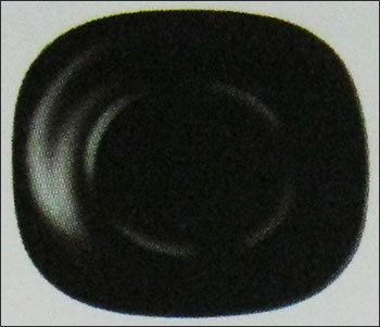 Carine Black Soup Plate