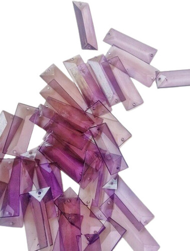 Acrylic Crystal Transparent White Bead Curtains Memories Of A