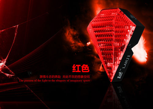 Rechargeable Laser Tail Light