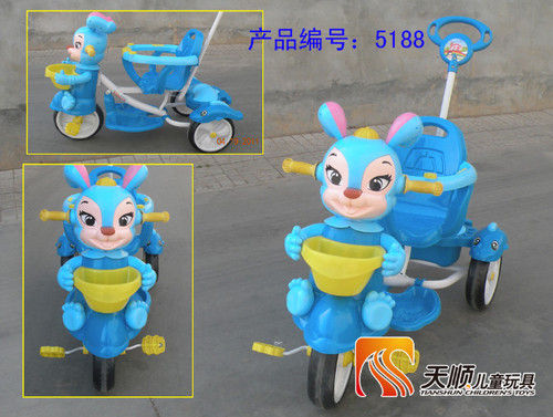 Baby Tricycle - Model SW-5188, Dimensions 95x53x98CM, Lightweight 5.5KG Design, Customizable Options Available