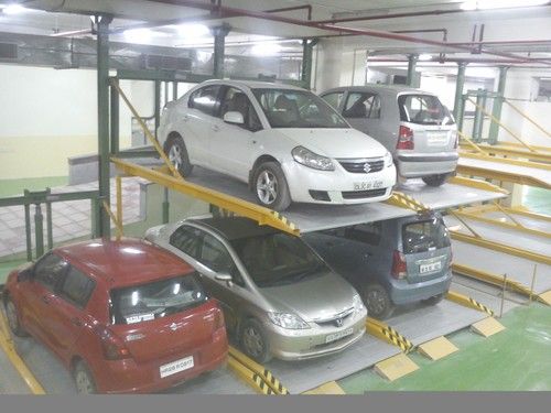 Brown Puzzle Parking System