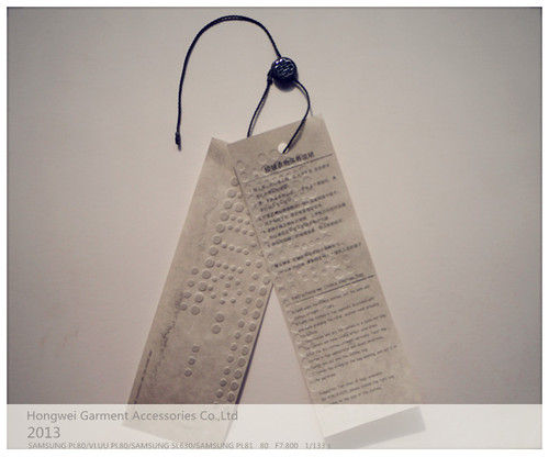 Garment Hang Tags